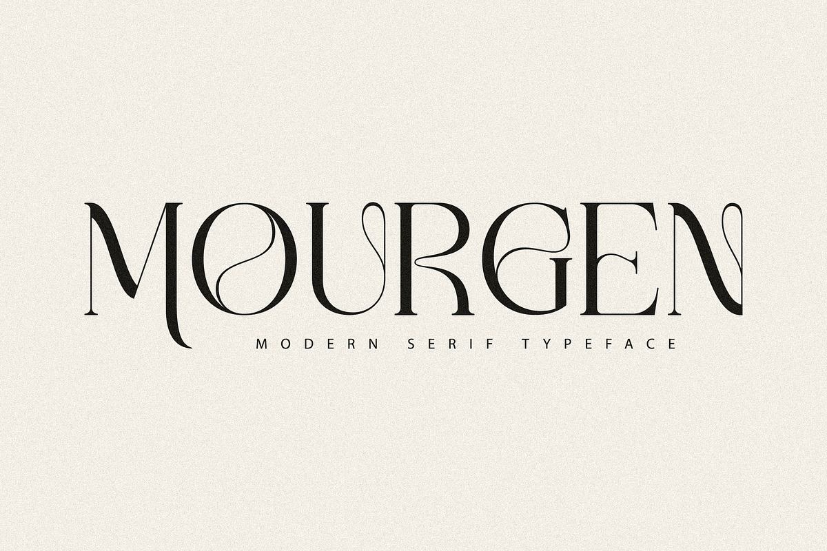 Mourgen Modern Serif Typeface Free Download Free Download