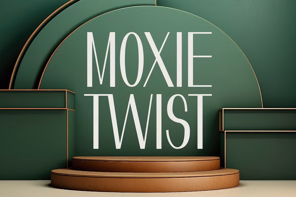Moxie Twist - 1930s Typeface Free Download Free Download