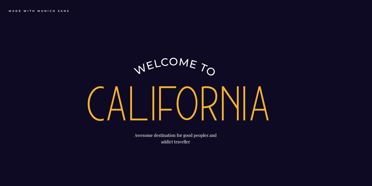 Munich Sans Font Free Download Munich Sans Font Free Download
