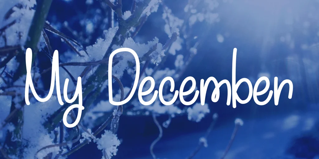 My December Font Free Download
