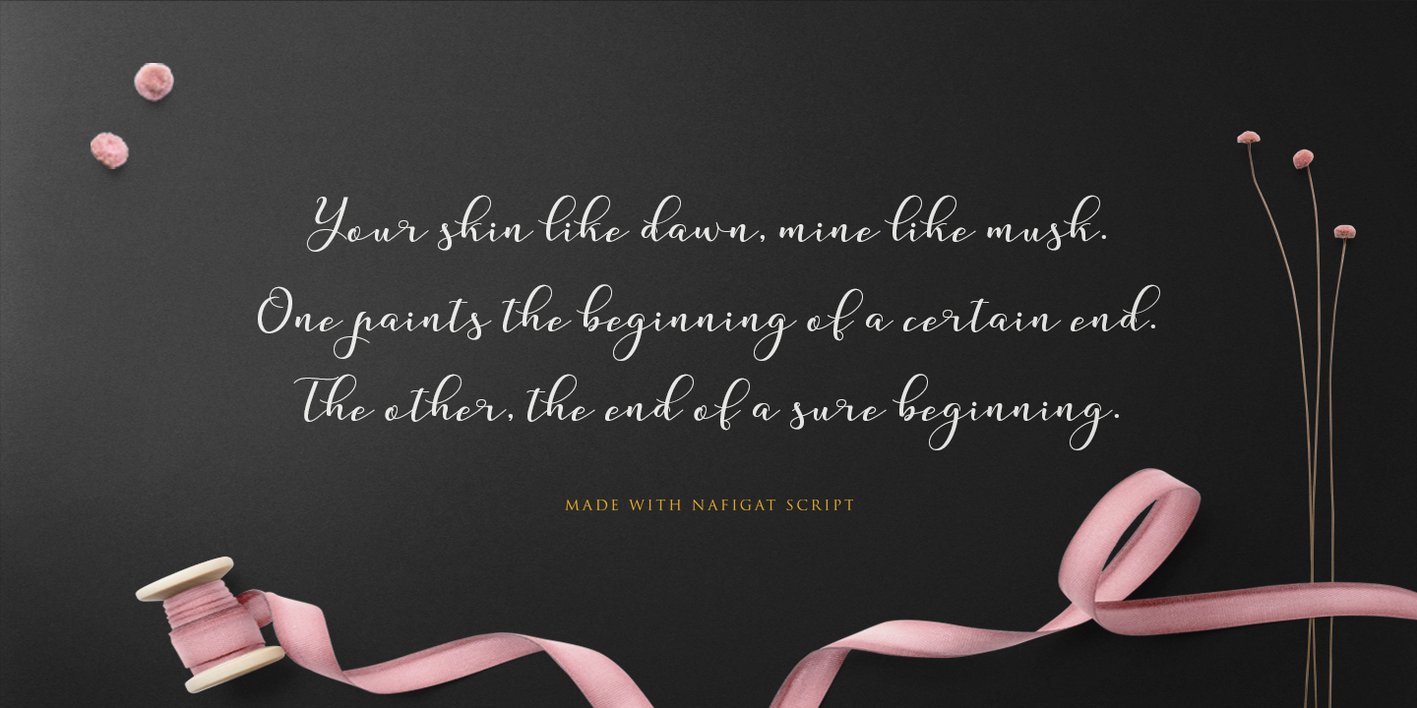 Nafigat Script Font Free Download Nafigat Script Font Free Download