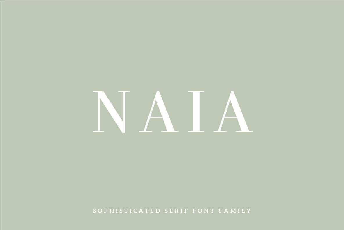 Naia Font Free Download Naia Font Free Download