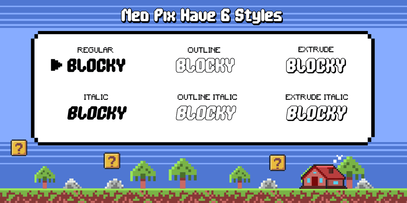Nano Pix Font Free Download Nano Pix Font Free Download
