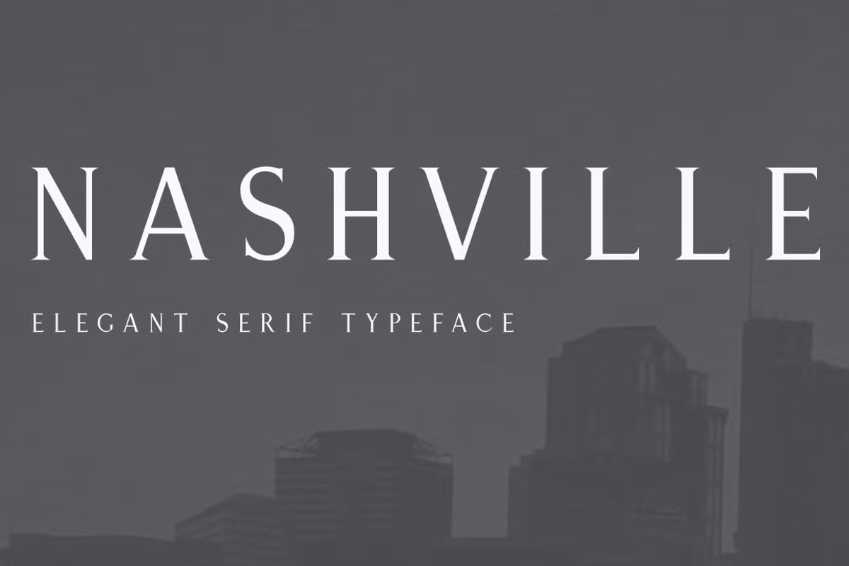 Nashville | Elegant Serif Typeface Free Download Free Download Nashville | Elegant Serif Typeface Free Download Free Download
