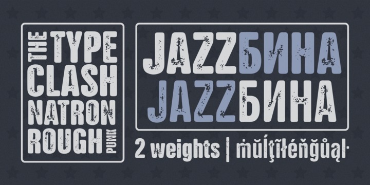 NATRON Rough Font Free Download NATRON Rough Font Free Download