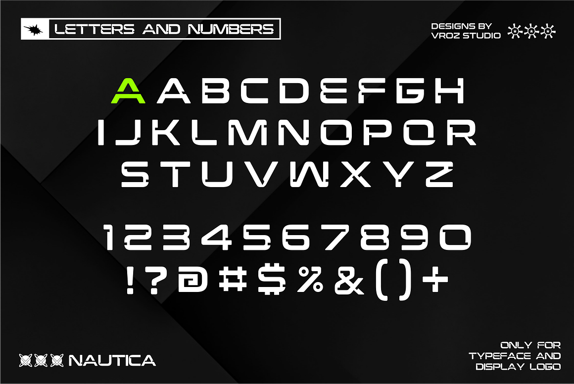 NAUTICA - Futuristic Display Font Free Download NAUTICA - Futuristic Display Font Free Download