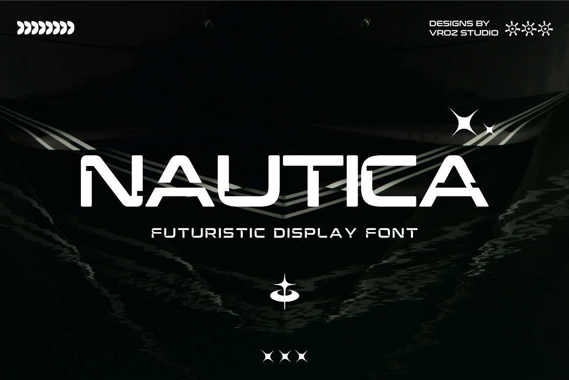 NAUTICA - Futuristic Display Font Free Download NAUTICA - Futuristic Display Font Free Download