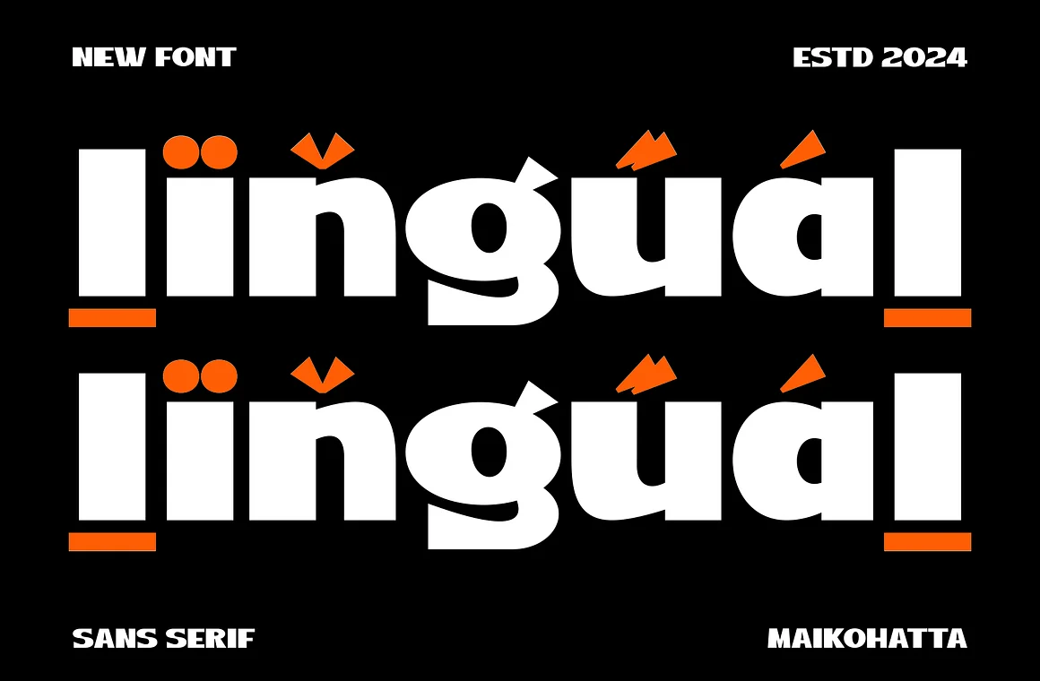Nelnim Bunia - Modern Sans Serif Font
