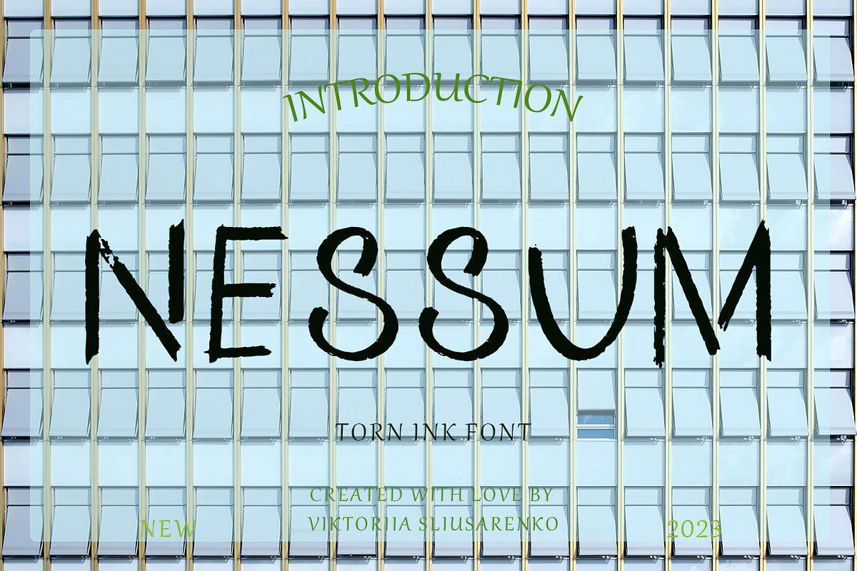 NESSUM - torn ink font Free Download Free Download NESSUM - torn ink font Free Download Free Download
