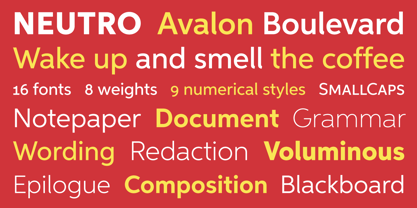 Neutro Font Free Download Neutro Font Free Download