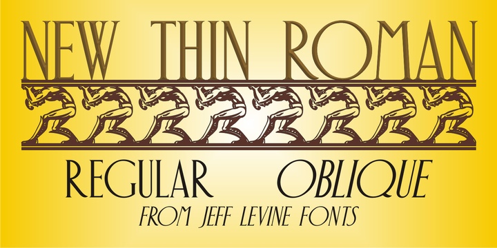 New Thin Roman JNL Font Free Download New Thin Roman JNL Font Free Download