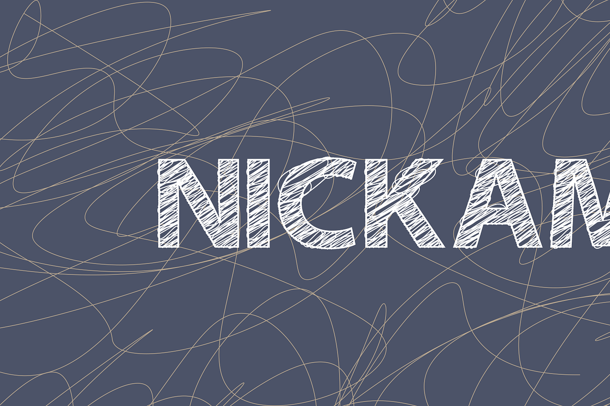 NICKAM Scribble Font Free Download Free Download NICKAM Scribble Font Free Download Free Download