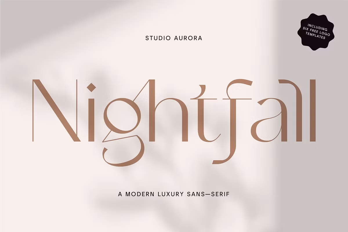 Nightfall - Modern Luxury Sans-Serif Free Download Free Download Nightfall - Modern Luxury Sans-Serif Free Download Free Download