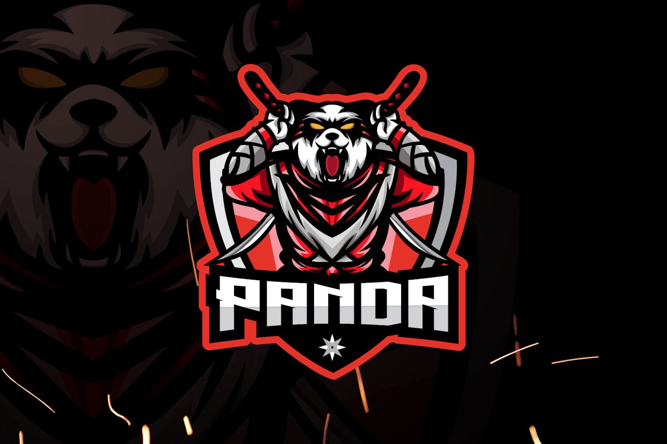 Ninja Panda Esports - Mascot & Esport Logo Free Download Ninja Panda Esports - Mascot & Esport Logo Free Download