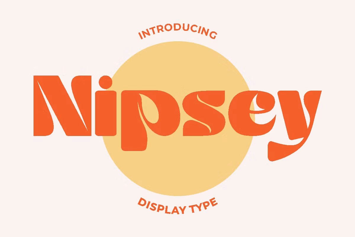 Nipsey - Display Font Free Download Free Download