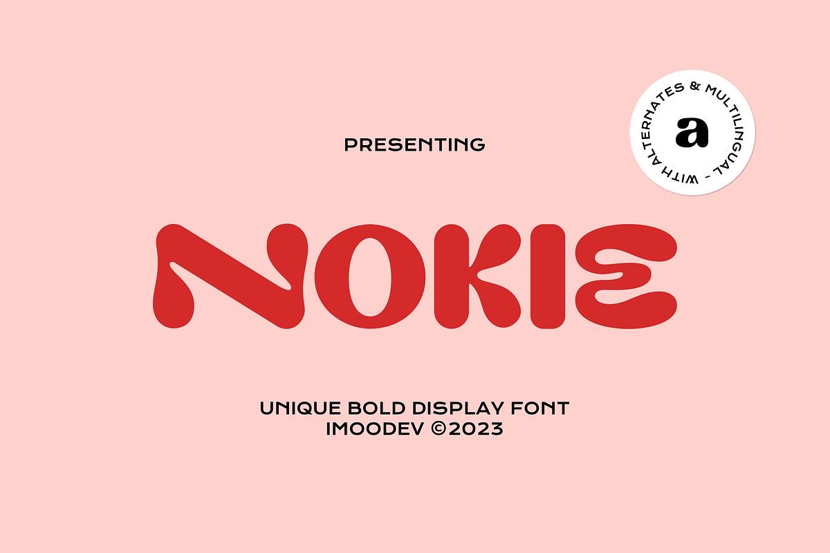 Nokie - Unique Bold Display Font Free Download Free Download Nokie - Unique Bold Display Font Free Download Free Download