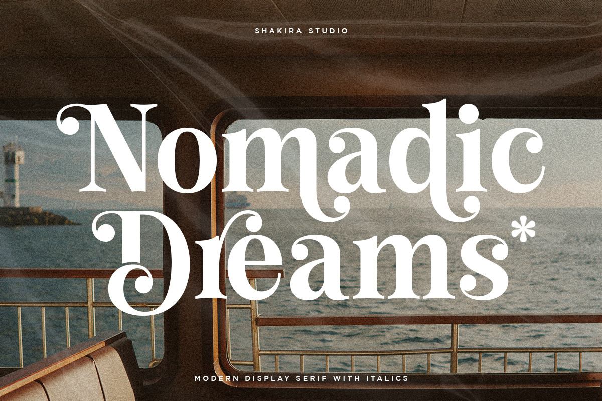 Nomadic Dreams - Modern Serif Font Free Download Free Download Nomadic Dreams - Modern Serif Font Free Download Free Download