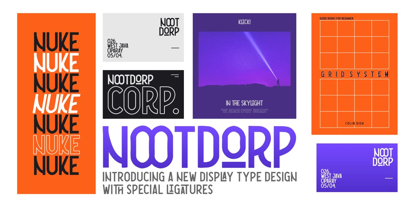Nootdorp Font