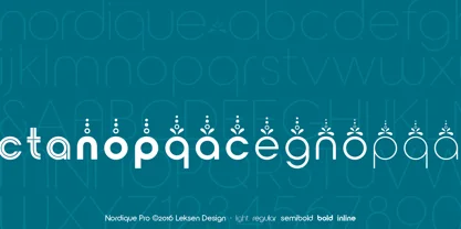 Nordique Pro Font