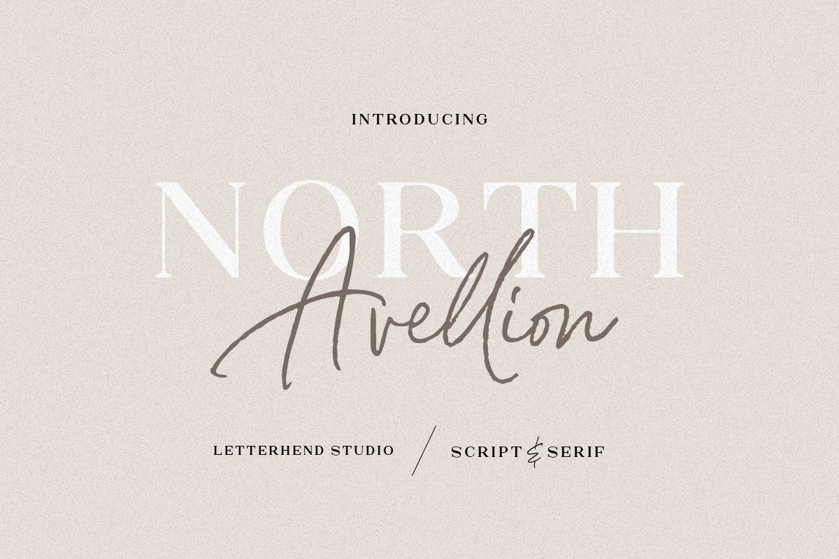 North Avellion - Script & Serif Duo Font Free Download North Avellion - Script & Serif Duo Font Free Download