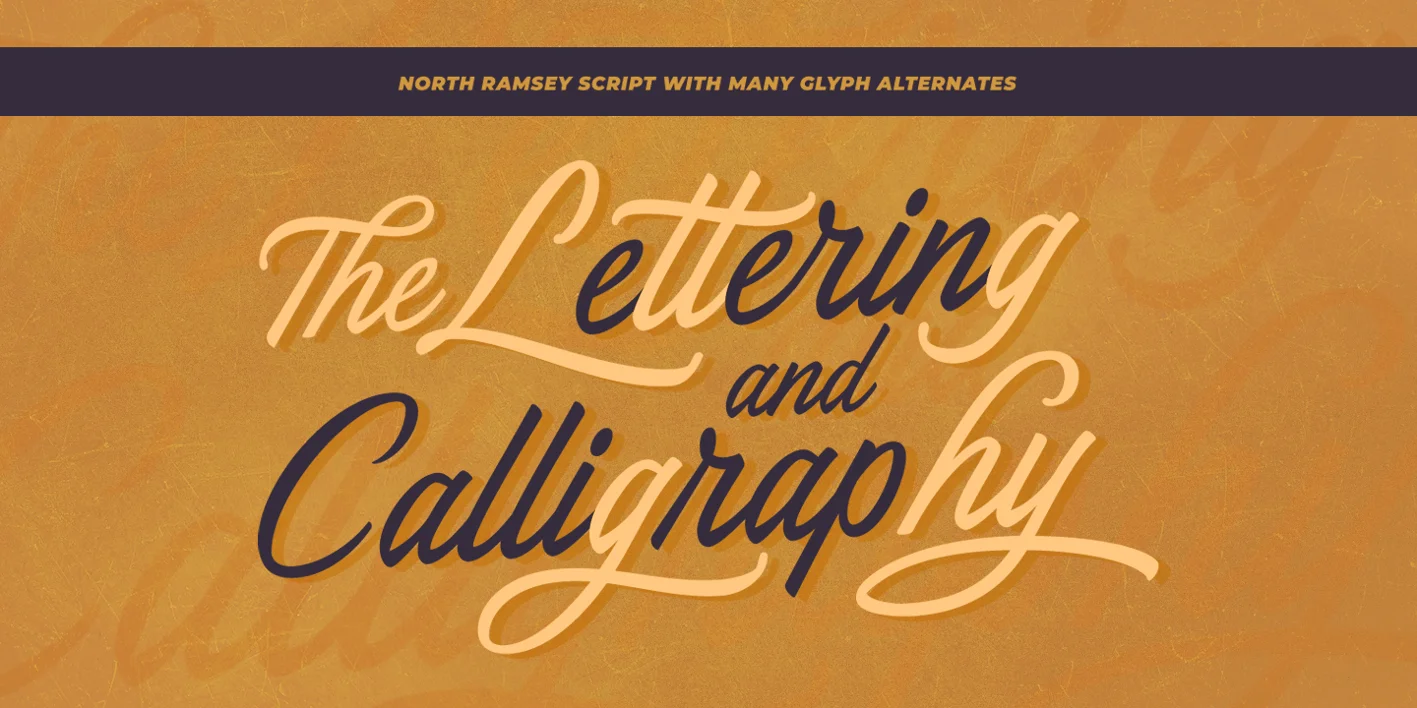 North Ramsey Font