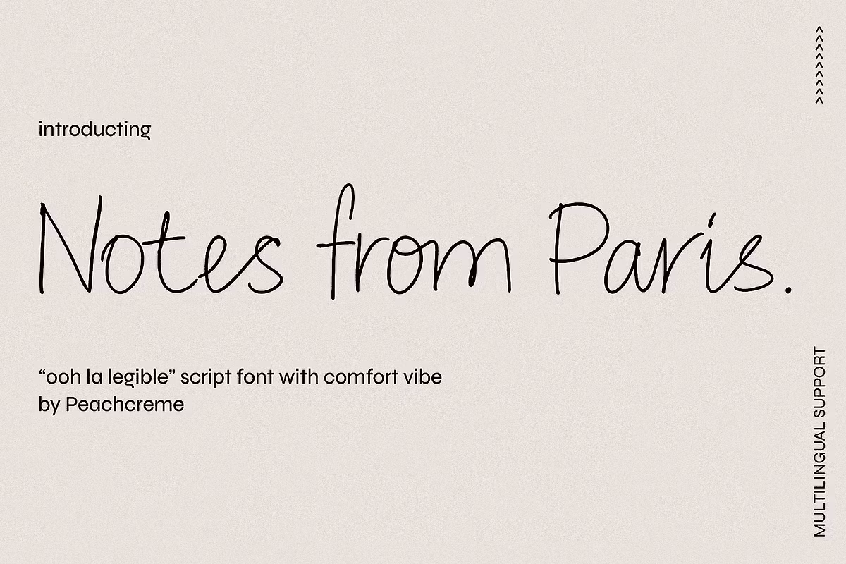 Notes from Paris Legible Script Font Free Download Free Download Notes from Paris Legible Script Font Free Download Free Download