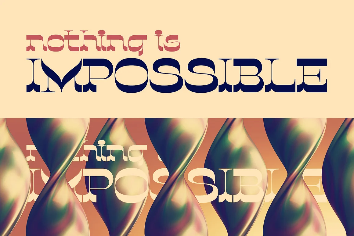 Nova Desert — Original Style Font