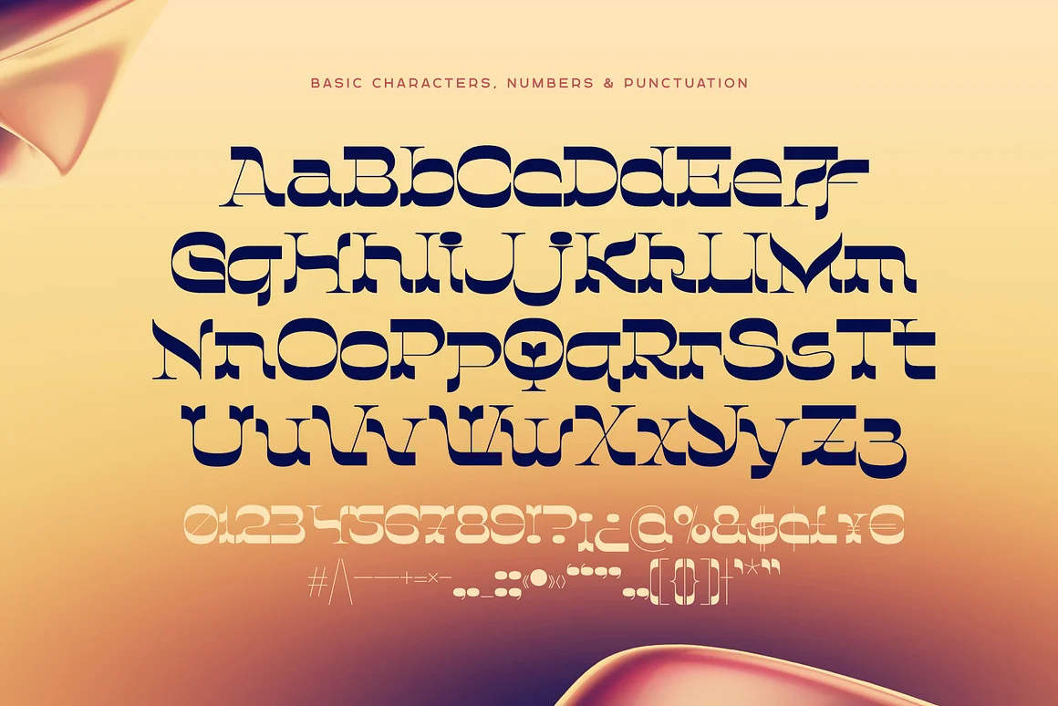 Nova Desert — Original Style Font