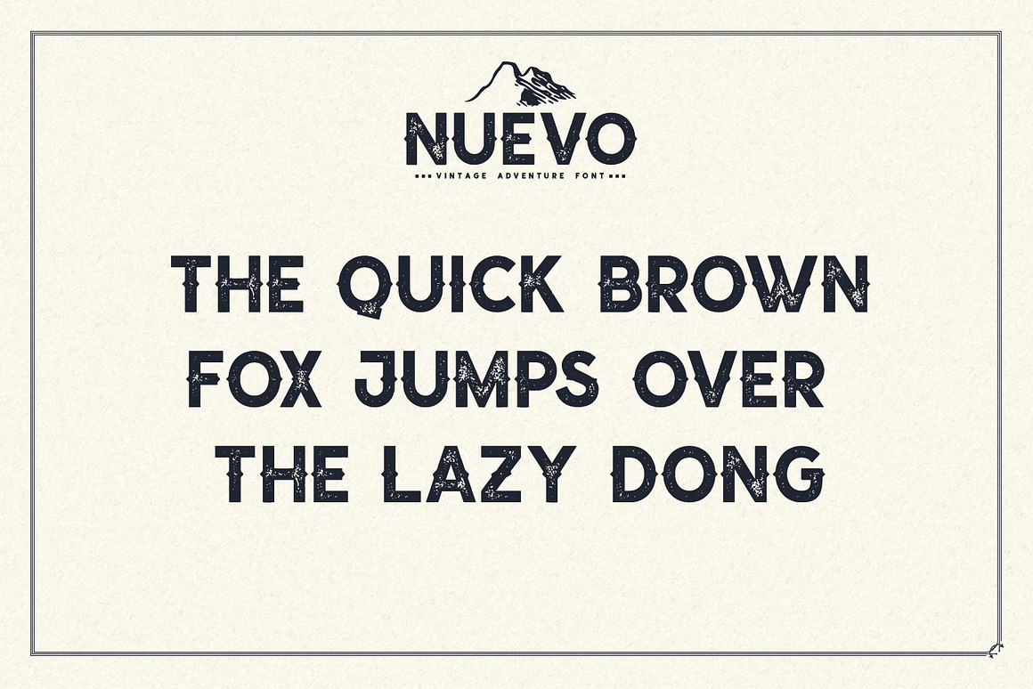 Nuevo - Vintage Adventure Font Free Download Nuevo - Vintage Adventure Font Free Download