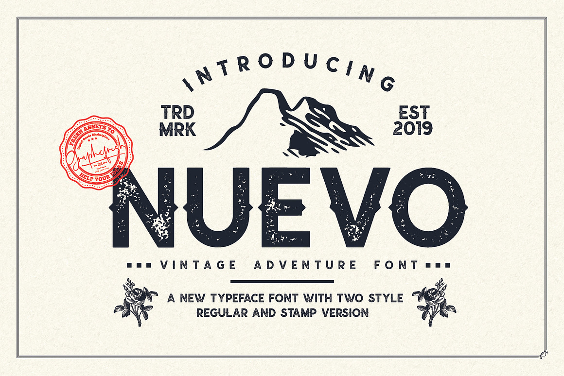 Nuevo - Vintage Adventure Font Free Download Nuevo - Vintage Adventure Font Free Download