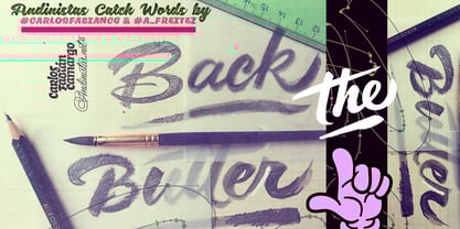 Nutcake CatchWords Font Free Download