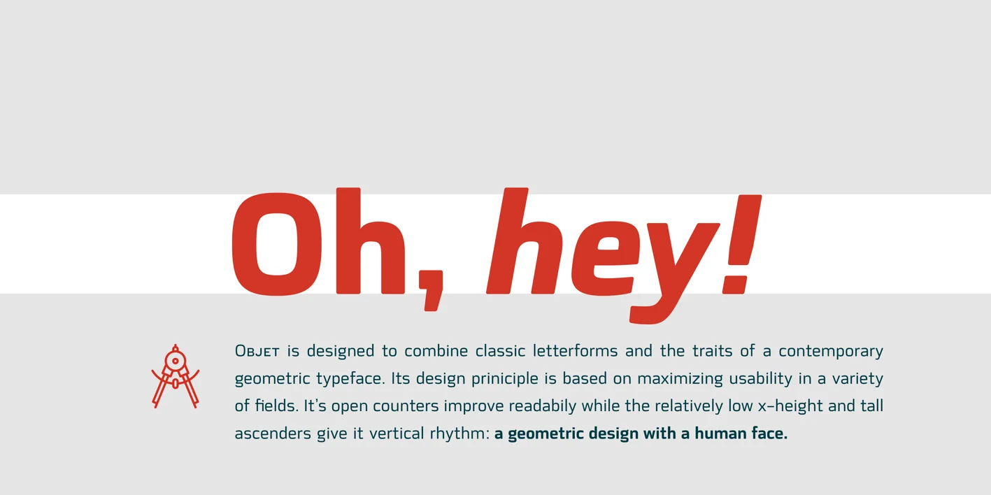 Objet Font