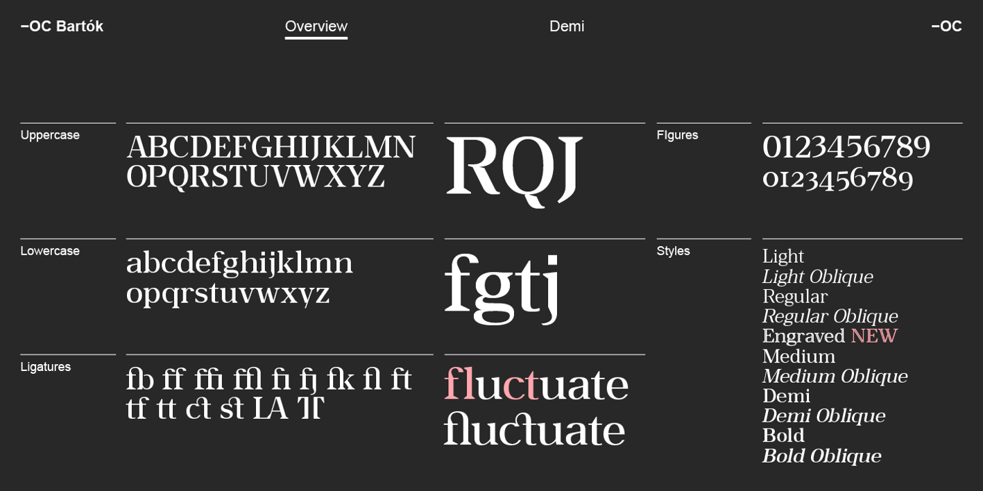 -OC Bartok Font Free Download -OC Bartok Font Free Download