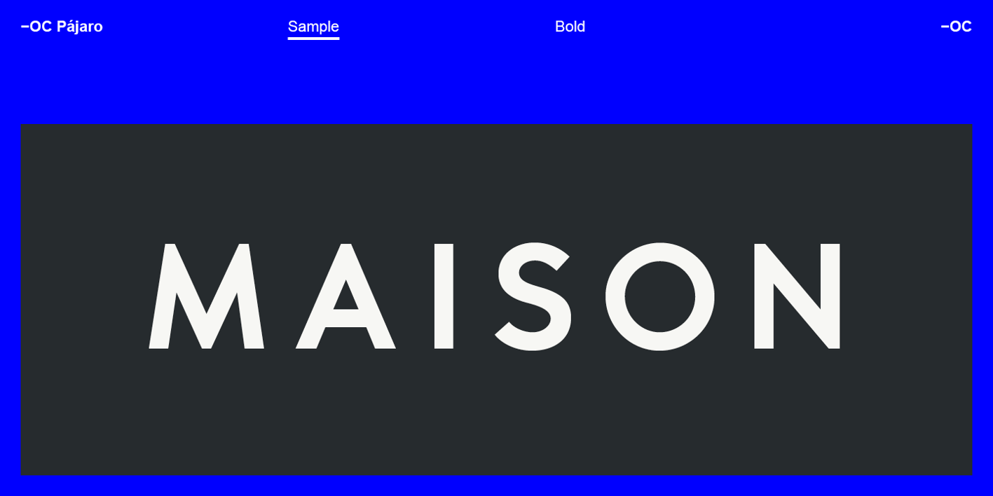 -OC Pajaro Font Free Download -OC Pajaro Font Free Download