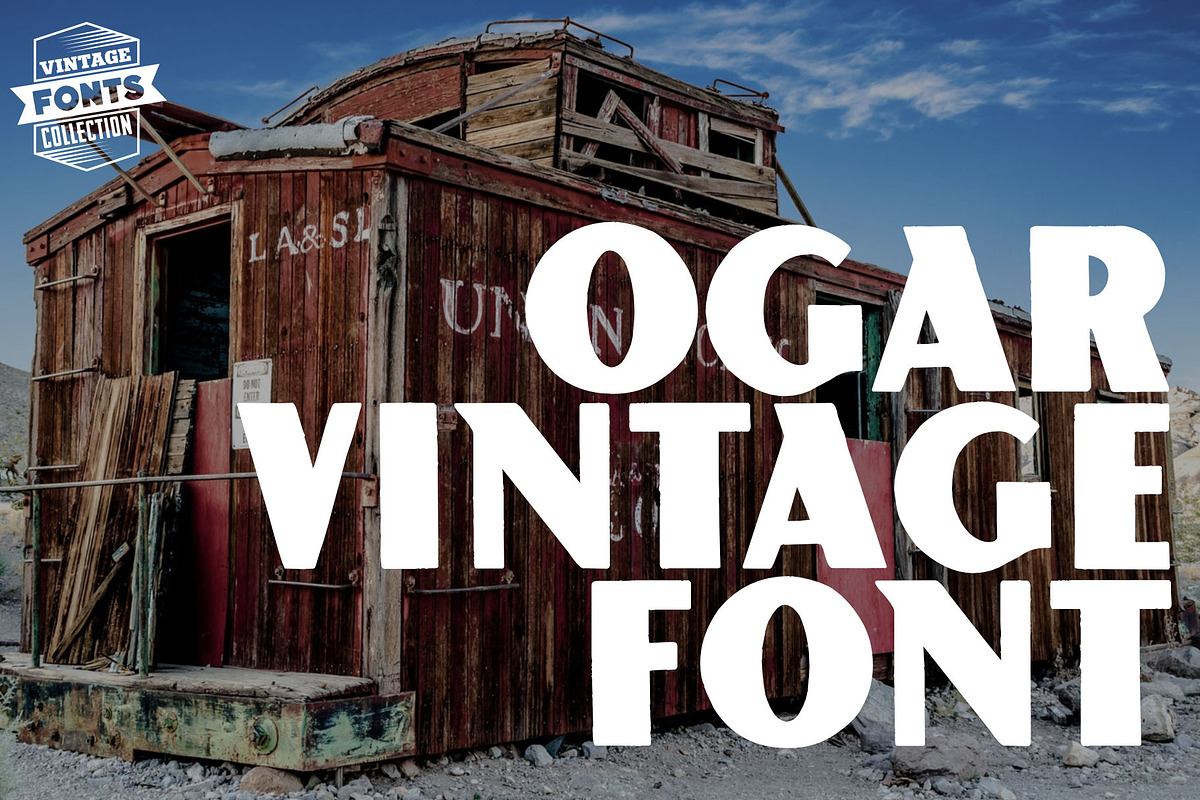 Ogar - 2 vintage fonts Free Download Free Download Ogar - 2 vintage fonts Free Download Free Download