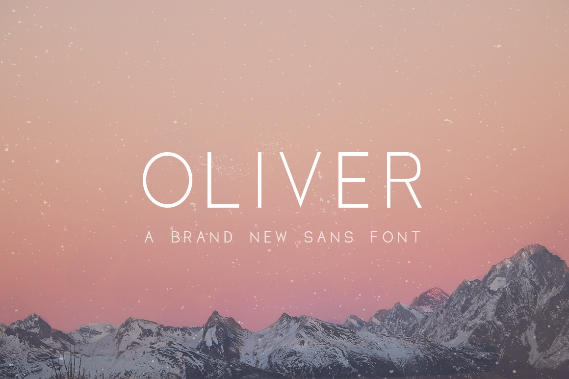 Oliver Font - 3 Weights Included Free Download Oliver Font - 3 Weights Included Free Download