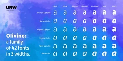 Olivine Font