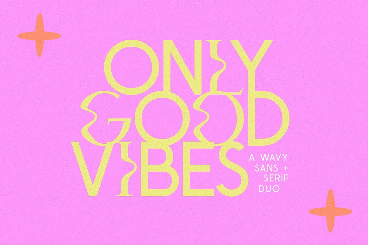 Only Good Vibes | Wavy Serif Font Free Download Free Download Only Good Vibes | Wavy Serif Font Free Download Free Download