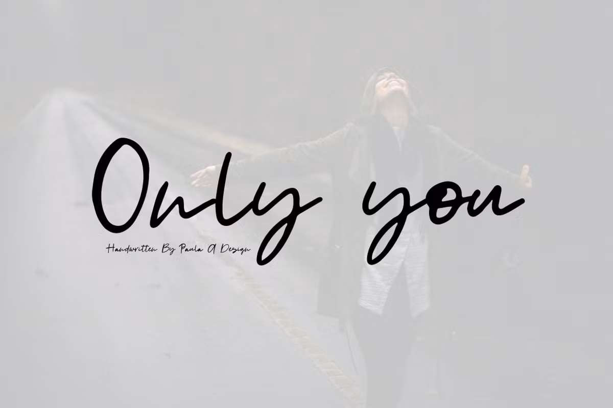 Only you | Handwritten Font Free Download Free Download Only you | Handwritten Font Free Download Free Download