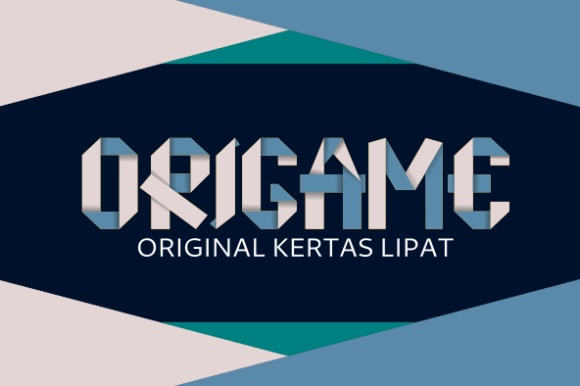 Origame Font Free Download Origame Font Free Download