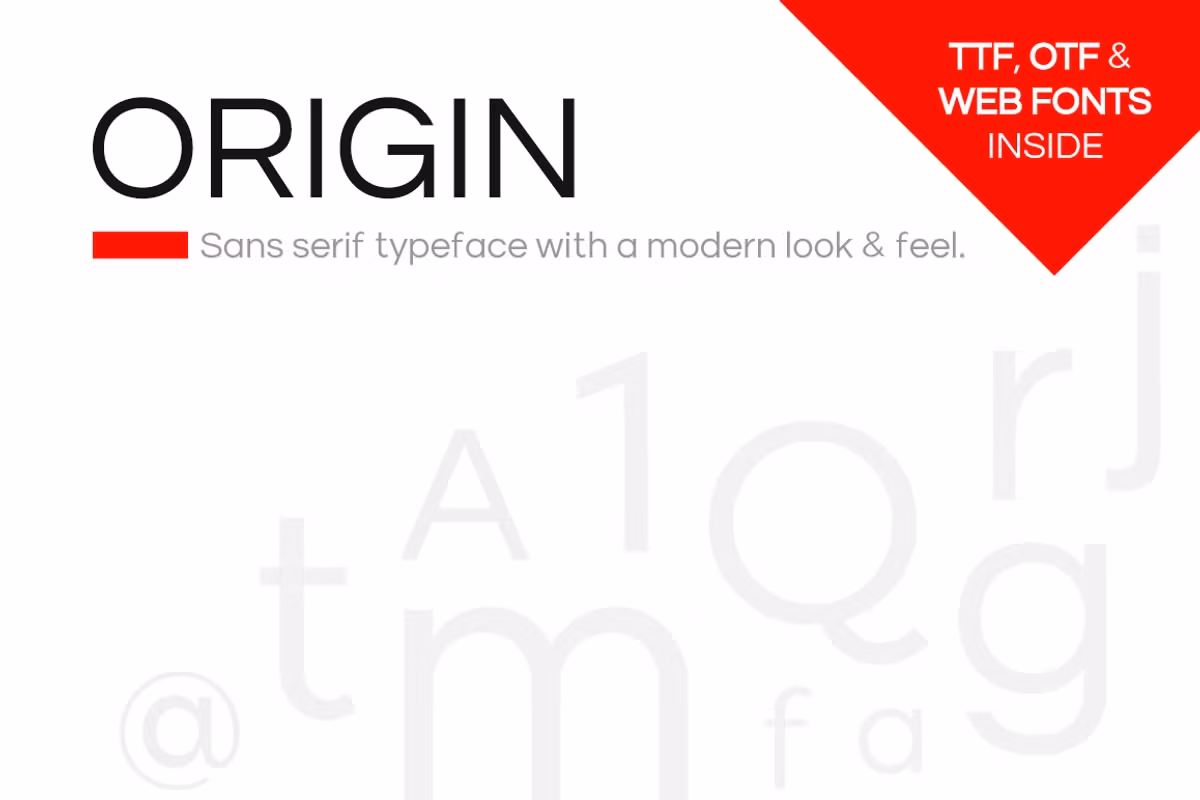 ORIGIN - Modern Typeface + Web Fonts Free Download Free Download ORIGIN - Modern Typeface + Web Fonts Free Download Free Download