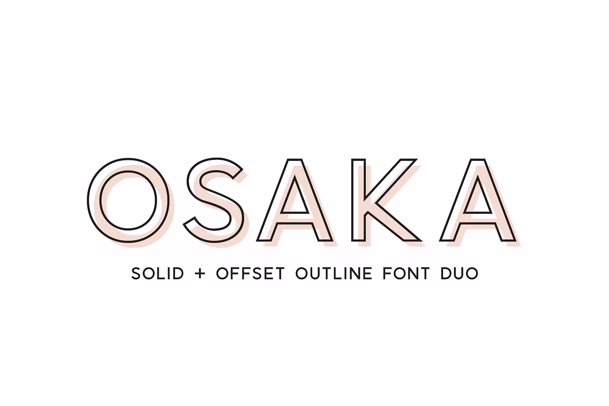 Osaka | Designer Font Duo Free Download Free Download Osaka | Designer Font Duo Free Download Free Download