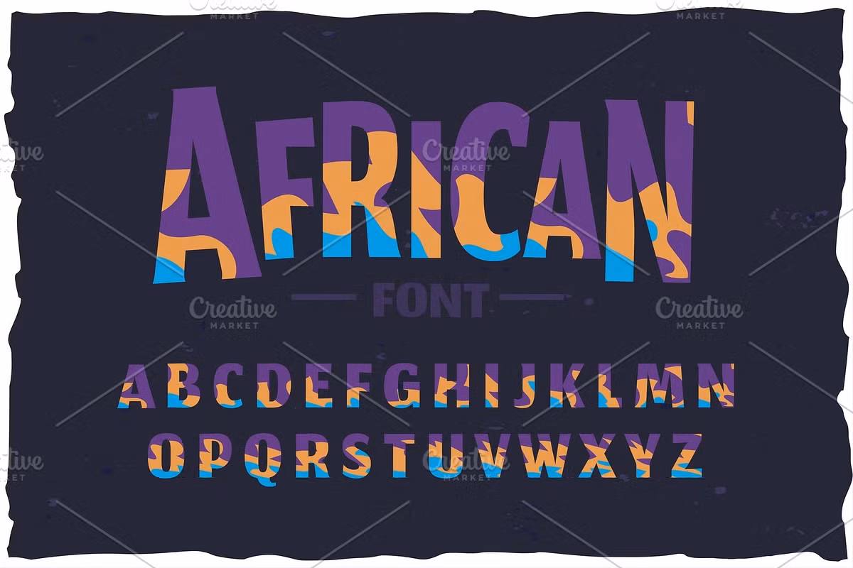 OTF color font! Funny african style Free Download Free Download OTF color font! Funny african style Free Download Free Download