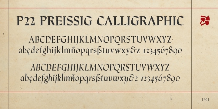 P22 Preissig Calligraphic Font Free Download P22 Preissig Calligraphic Font Free Download