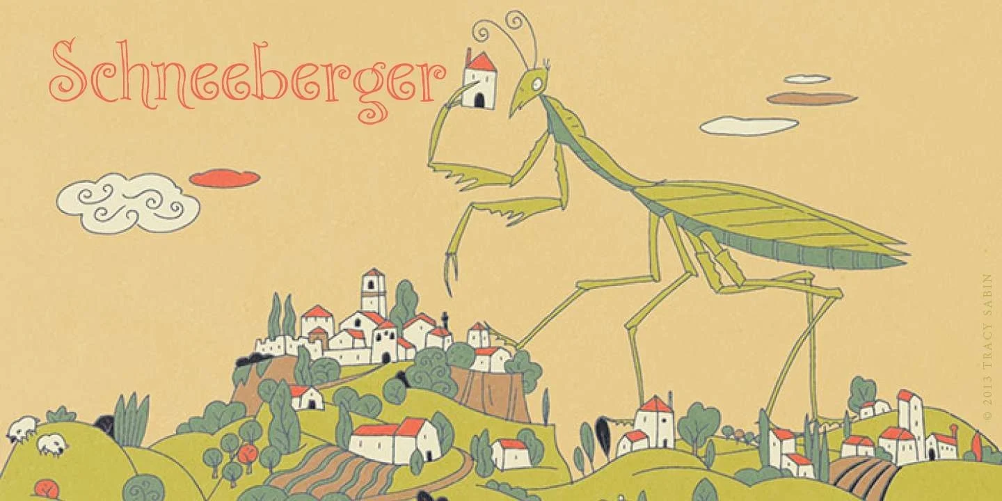 P22 Schneeberger Font