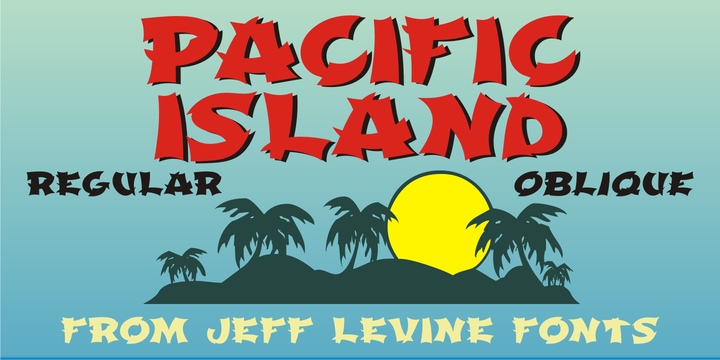 Pacific Island JNL Font Free Download Pacific Island JNL Font Free Download