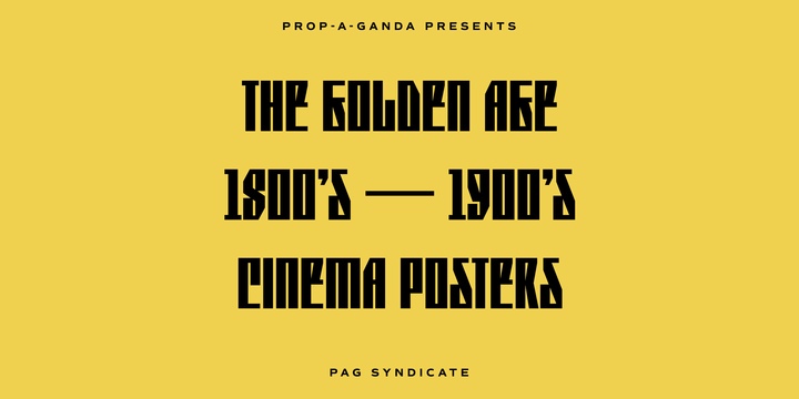 PAG Syndicate Font Free Download PAG Syndicate Font Free Download