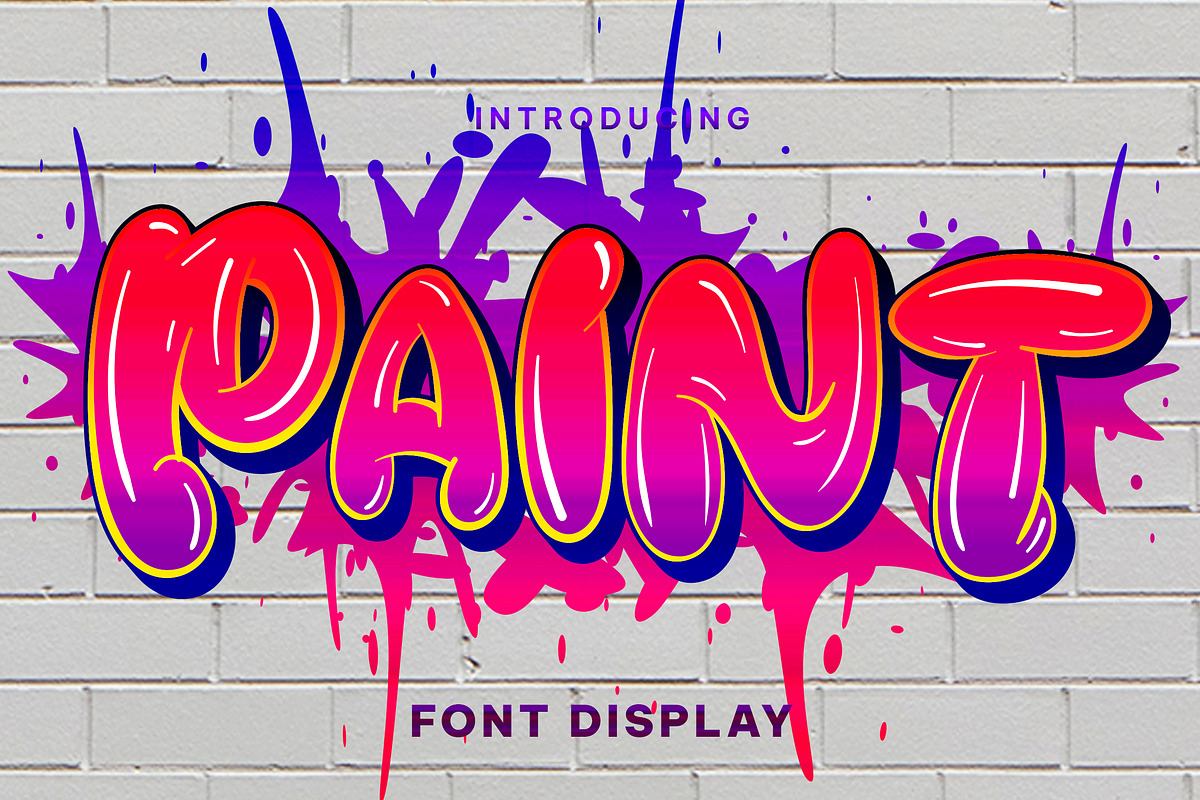 Paint - Graffiti Display Font Free Download Free Download Paint - Graffiti Display Font Free Download Free Download