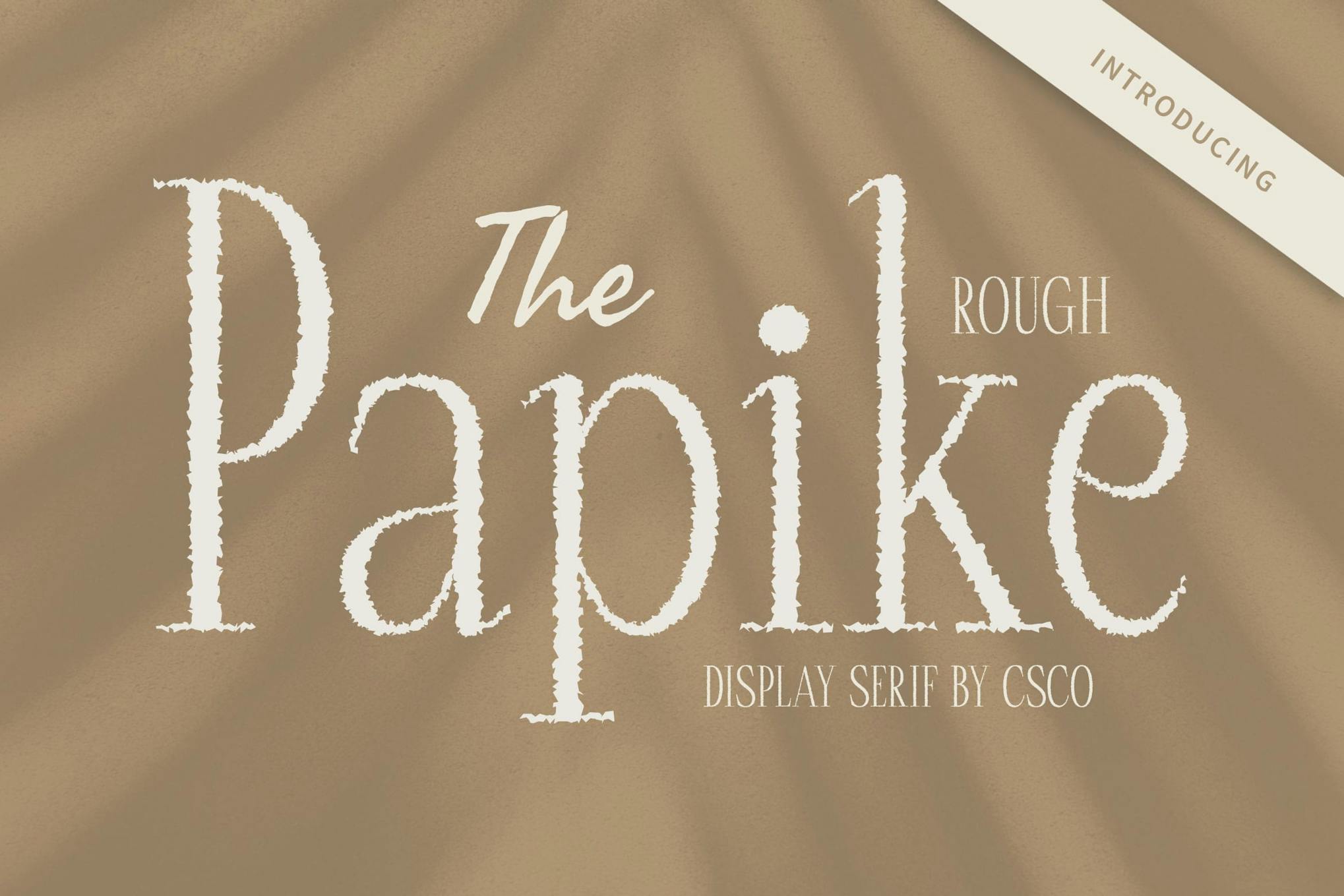 Papike Rough Font Free Download Papike Rough Font Free Download