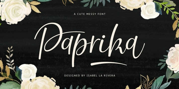 Paprika Font Free Download Paprika Font Free Download